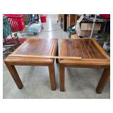 Pair of side tables
