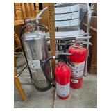 Fire extinguishers