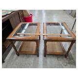 Pair of side tables