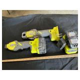 Ryobi crimping tools with batteries and charger