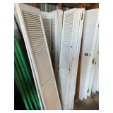 Louvered doors
