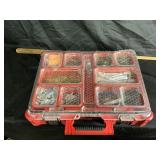 Box with miscellaneous hardware