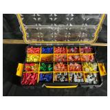 Box with wire nuts and connectors