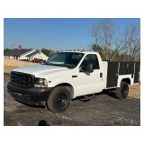 2002 Ford F350 with service bed