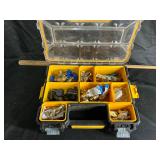 Box with shut offs and faucets