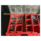 Box with pipe anchors