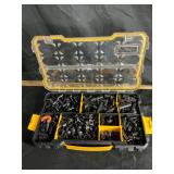 Box with pex fittings and rings