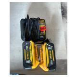 20 volt batteries and charger