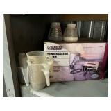 Powder coating system and supplies