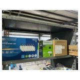 Lightning and floor squeegees