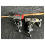 Heat gun and drill