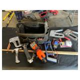 Bag with miscellaneous tools