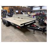 16ï¿½ Tandem axle equipment trailer NO title