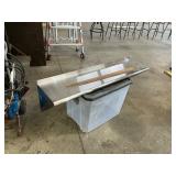 Stainless steel shelf