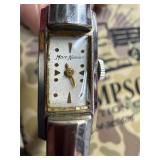 10k gold filled Marc Nicolet ladies watch