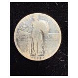 1928 silver standing liberty quarter