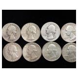 8ï¿½silver quarters