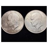 1971-72 Eisenhower dollars