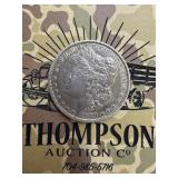 1879 Morgan silver dollar