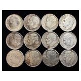 12 silver dimes