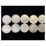 10 silver Roosevelt dimes