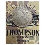 1921 D Morgan silver dollar