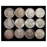 12 silver dimes
