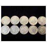 10 silver Roosevelt dimes
