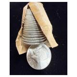 20ï¿½1964 silver Kennedy half-dollars