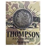 1887 Morgan silver dollar