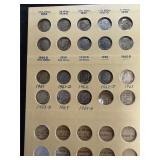 48 silver Roosevelt dimes in book