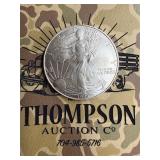 1999 US silver eagle 1oz fine silver