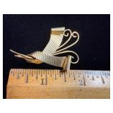 6.07 grams 14kt gold brooch