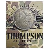 1900 Morgan silver dollar