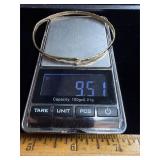 9.5 grams 14kt gold bracelet