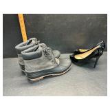 Boots and high heels