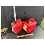 2 gas cans
