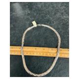 16.5 grams sterling silver necklace