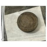1889 Indian head penny