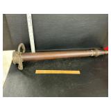 Vintage brass and copper nozzle