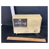 Vintage clock radio