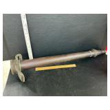 Vintage brass and copper nozzle