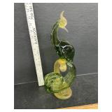 Murano art glass bird of paradise