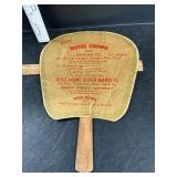 Vintage Royal Crown cola fan