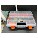 Storage box with wire connectors