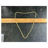 3.26 grams 10k gold necklace