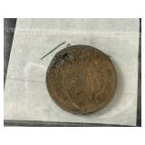 1895 Indian head penny