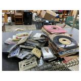 Records and cassettes