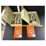 2 flatware and chop sticks sets