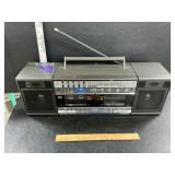 Radio cassette player